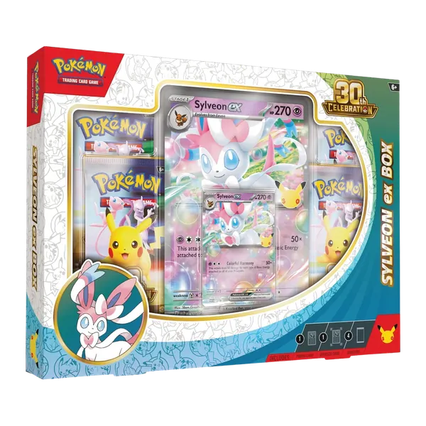 Caja Sylveon/Greninja 30 Aniversario Español